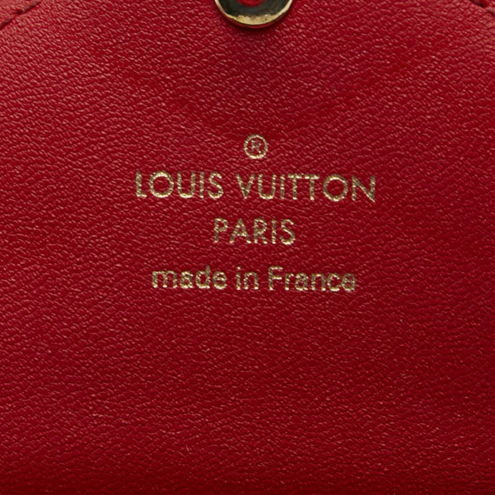 LOUIS VUITTON Authentic Brown Monogram Leather Pochette Mini Bag - Picture 10 of 10
